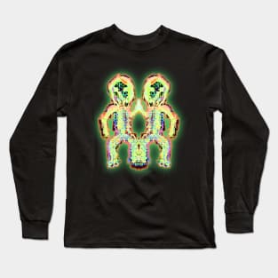 Gemini 7c Black Long Sleeve T-Shirt